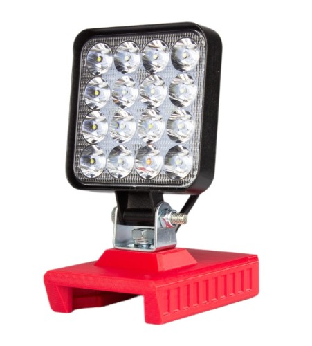 Lampa do MILWAUKEE M18 robocza halogen SZPERACZ na akumulator 16 LED MINI