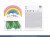 BALONY lateksowe RAINBOW pastel ZIELONE urodziny 10 sztuk