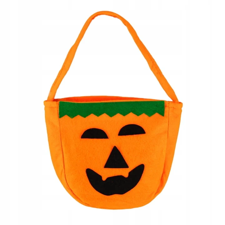 TOREBKA torba NA CUKIERKI słodycze halloween DYNIA wiaderko