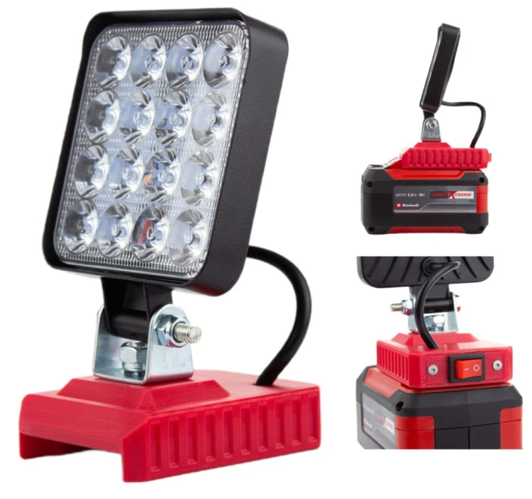 Lampa do EINHELL POWER X-CHANGE 18V robocza SZPERACZ na akumulator LED MINI