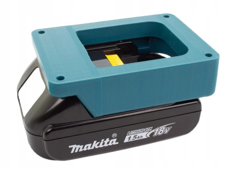 6x Uchwyt Wieszak na akumulator baterie Makita 18V LXT mocne solidne