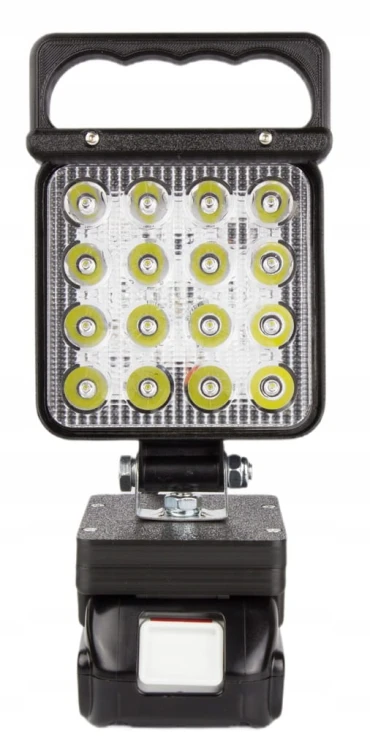 Lampa do Makita 18V robocza warsztatowa halogen szperacz latarka 48W 16 LED