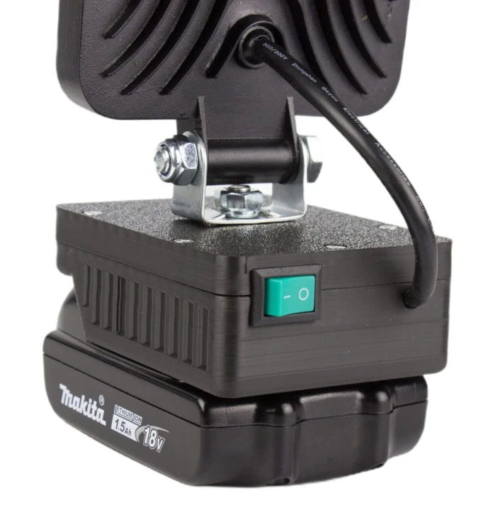 Lampa do Makita 18V robocza warsztatowa halogen szperacz latarka 48W 16 LED