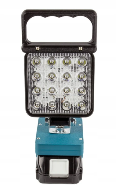 Lampa do Makita 18V robocza warsztatowa halogen szperacz latarka 48W 16 LED