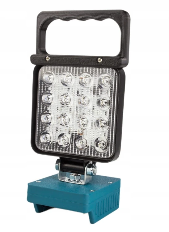 Lampa do Makita 18V robocza warsztatowa halogen szperacz latarka 48W 16 LED