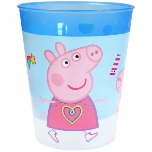 Kubek Kubeczek Plastikowy Wielokrotnego Użytku Świnka Peppa PIG 250ml