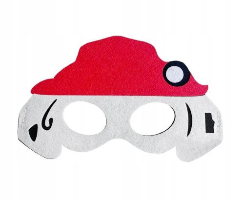 MASKA filcowa PSIA BRYGADA przebranie STRAŻAK PIES