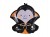 TALERZYKI papierowe DRACULA WAMPIR halloween x6
