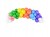 BALONY lateksowe RAINBOW pastel ZIELONE urodziny 10 sztuk