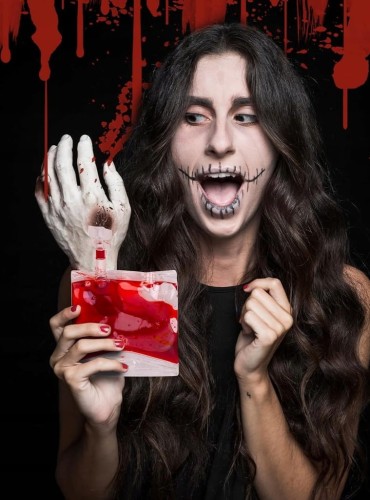 Sztuczna krew zombie wampir 75ml Halloween cosplay makijaż dekoracyjna