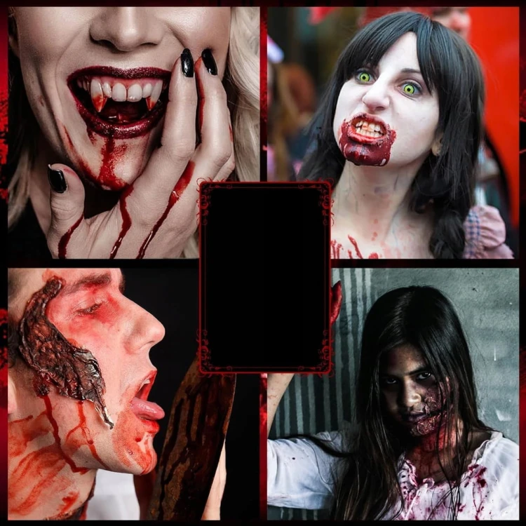 Sztuczna krew zombie wampir 75ml Halloween cosplay makijaż dekoracyjna