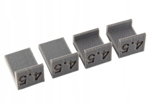 Dystanse do regulacji frontów 4,5mm 4 sztuki
