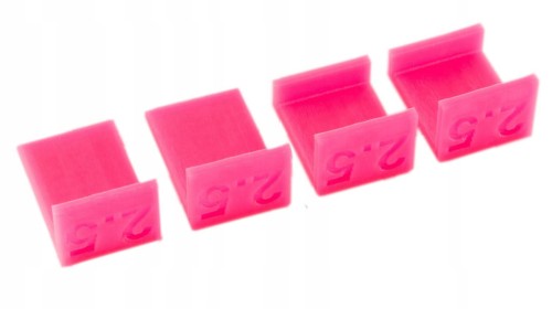 Dystanse do regulacji frontów 2,5mm 4 sztuki