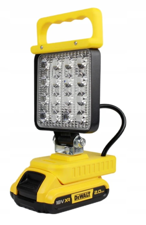 Lampa do DEWALT XR 18V 20V robocza warsztatowa halogen latarka 48W 16 LED