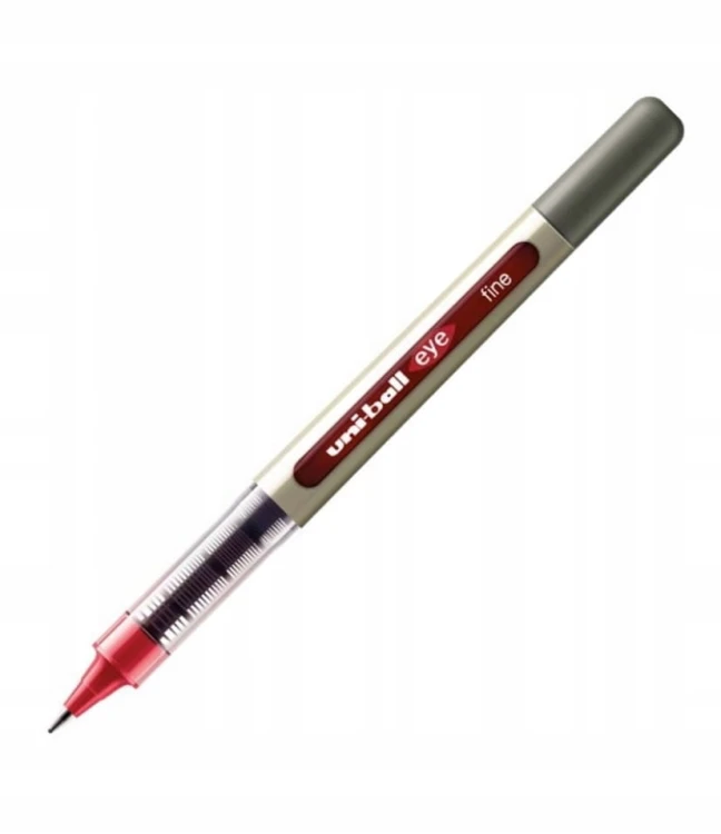 PIÓRO KULKOWE / CIENKOPIS UNI-BALL EYE UB-157 RED DŁUGOPIS CZERWONY CIENKI