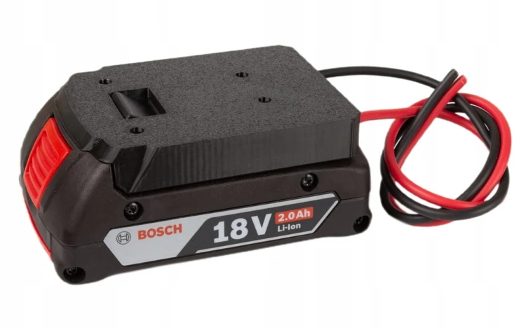 Adapter do akumulatora baterii BOSCH PRO Professional 18V GRUBE PRZEWODY