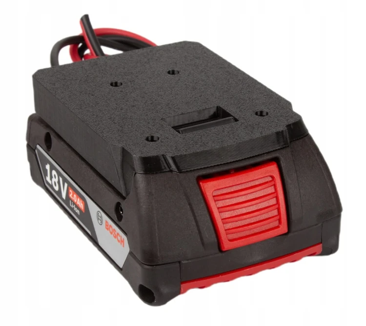 Adapter do akumulatora baterii BOSCH PRO Professional 18V GRUBE PRZEWODY