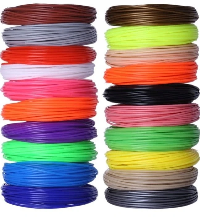 Wkłady do długopisu 3D PLA 1,75mm 20 szt x 3m 60m