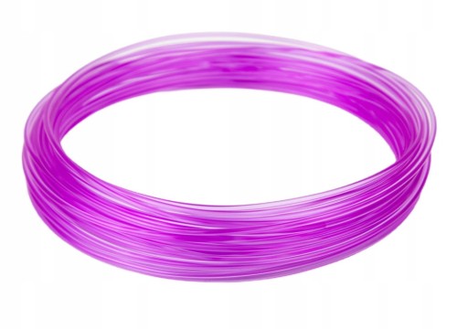 Wkład do długopisu 3D Pen FILAMENT PLA 1,75mm 10m transparentny fioletowy