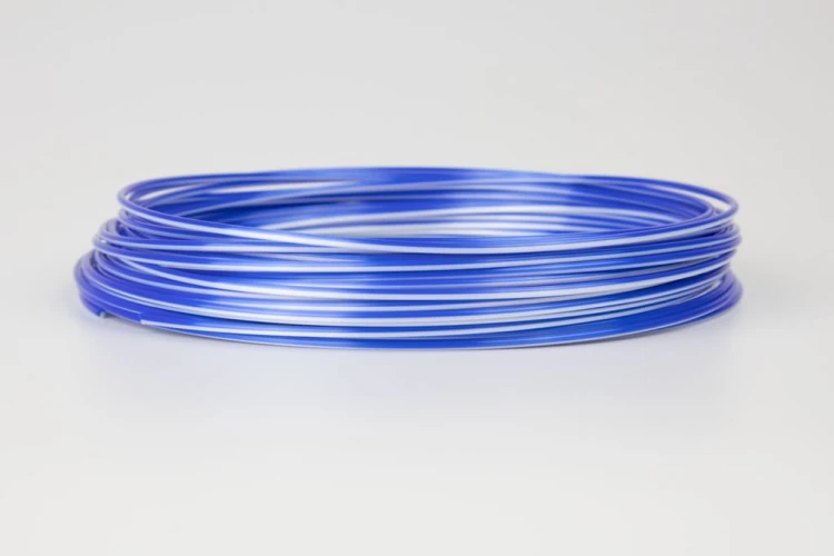 Wkład do długopisu 3D Pen MAGIC FILAMENT PLA 1,75mm 10m SILK niebieski biał