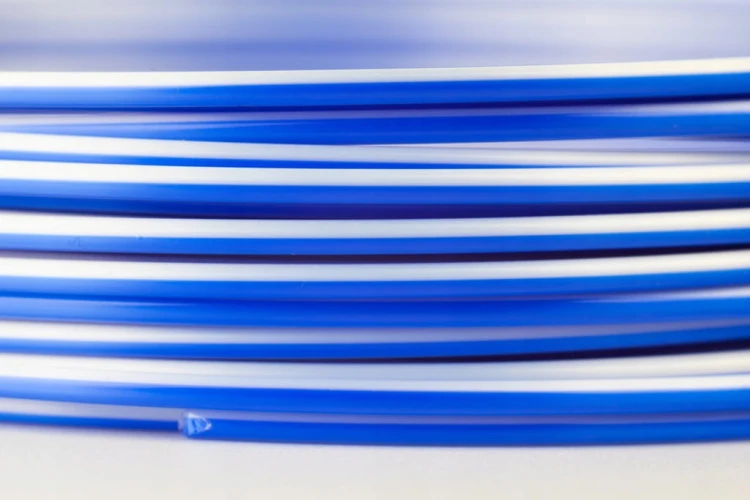 Wkład do długopisu 3D Pen MAGIC FILAMENT PLA 1,75mm 10m SILK niebieski biał