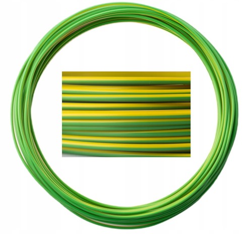 Wkład do długopisu 3D Pen MAGIC FILAMENT PLA 1,75mm 10m SILK żółty zielony