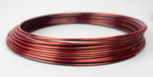 Wkład do długopisu 3D Pen MAGIC FILAMENT PLA 1,75mm 10m SILK czerwony czarn
