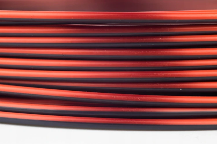 Wkład do długopisu 3D Pen MAGIC FILAMENT PLA 1,75mm 10m SILK czerwony czarn