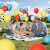 Zestaw 68 balonów czerwone żółte niebieskie toy farma 12 cali 30 cm story