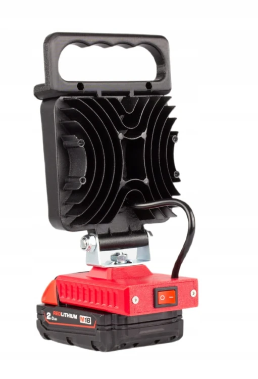 Lampa do MILWAUKEE M18 robocza ROZPROSZONA PREMIUM na akumulator LED 7200lm