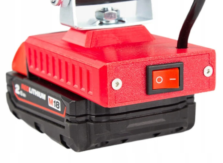 Lampa do MILWAUKEE M18 robocza ROZPROSZONA PREMIUM na akumulator LED 7200lm
