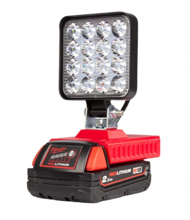 Lampa do MILWAUKEE M18 robocza halogen SZPERACZ na akumulator 16 LED MINI