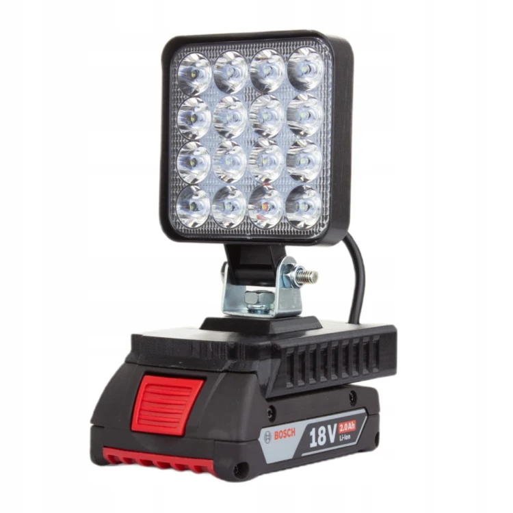 Lampa do BOSCH 18V PRO robocza SZPERACZ halogen na akumulator 16 LED MINI