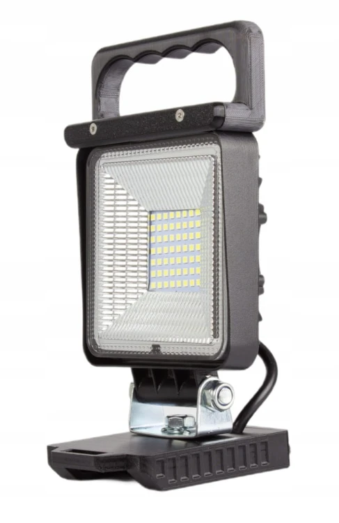 Lampa do Parkside 20V robocza warsztatowa halogen ROZPROSZONA 49W 49 LED