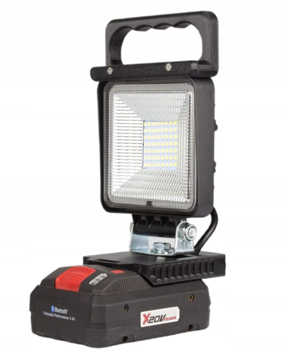 Lampa do Parkside 20V robocza warsztatowa halogen ROZPROSZONA 49W 49 LED