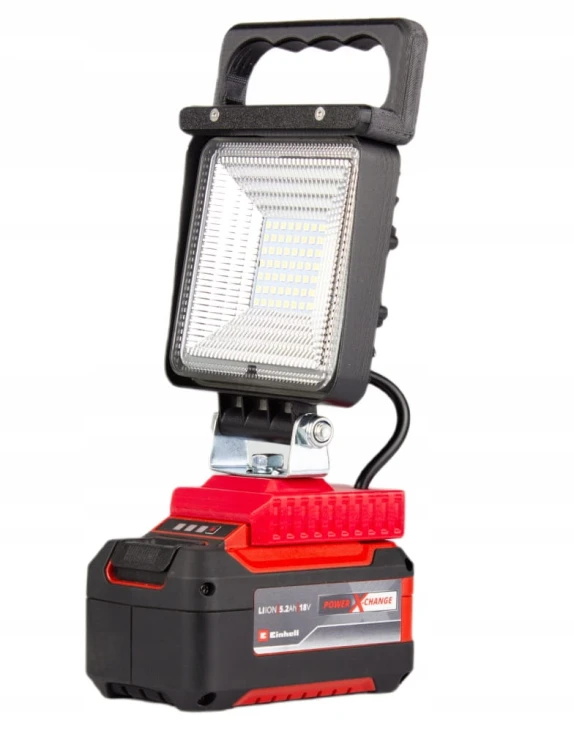 Lampa do EINHELL POWER X-CHANGE 18V robocza ROZPROSZONA na akumulator 48W