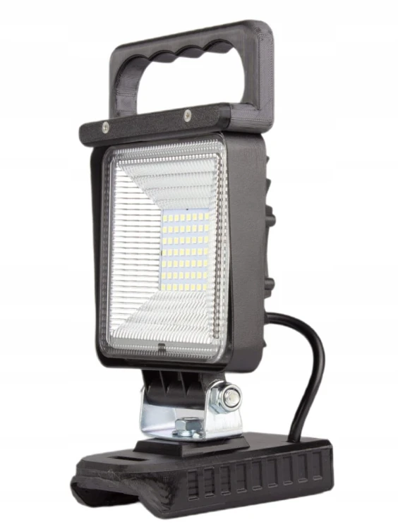 Lampa do DEWALT XR 18V 20V robocza ROZPROSZONA halogen latarka 49W 49 LED