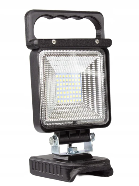 Lampa do DEWALT XR 18V 20V robocza ROZPROSZONA halogen latarka 49W 49 LED