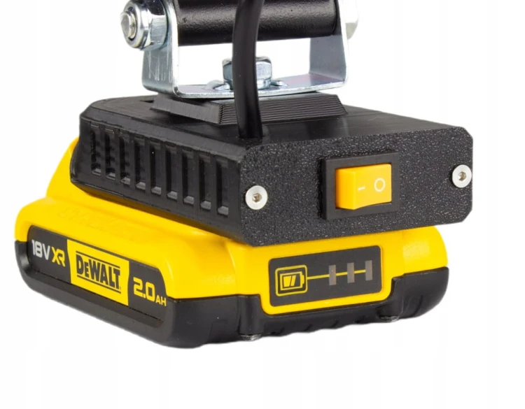 Lampa do DEWALT XR 18V 20V robocza ROZPROSZONA halogen latarka 49W 49 LED