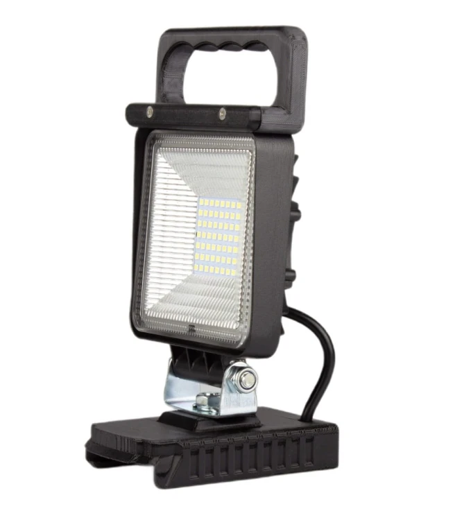 Lampa do BOSCH 18V PRO robocza ROZPROSZONA halogen na akumulator 49W 49 LED