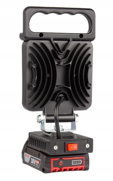 Lampa do BOSCH 18V PRO robocza ROZPROSZONA halogen na akumulator 49W 49 LED
