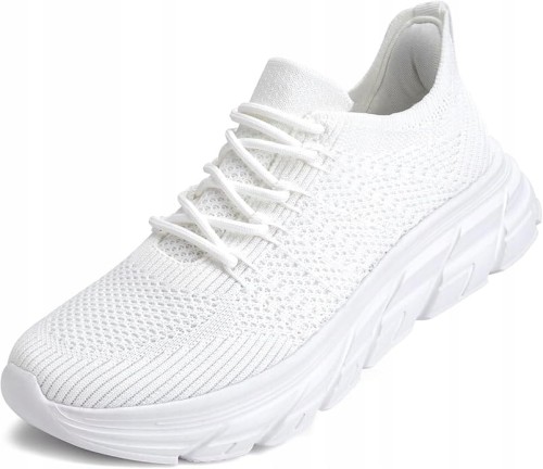 Damskie Buty Sportowe Slip-On Memory Foam Lekkie i Oddychające R. 38