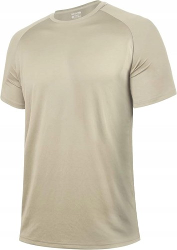 Męska Koszulka Sportowa Oddychająca T-shirt Siłownię Bieganie Fitness S