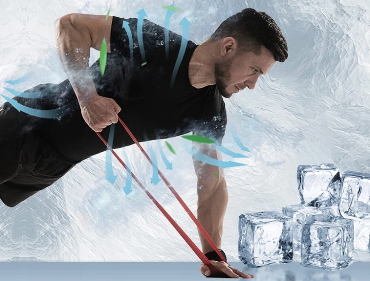 Męska Koszulka Sportowa Oddychająca Antypotna Siłownię Bieganie Fitness L