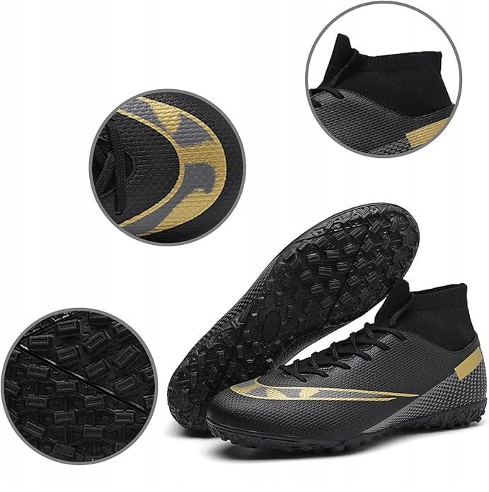 Buty Piłkarskie Korki Wysokie Męskie Dziecięce Treningowe Turf R. 40