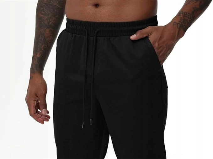Męskie Spodnie Joggery Cargo Elastyczny Pas Bawełna Styl Codzienny R. XL