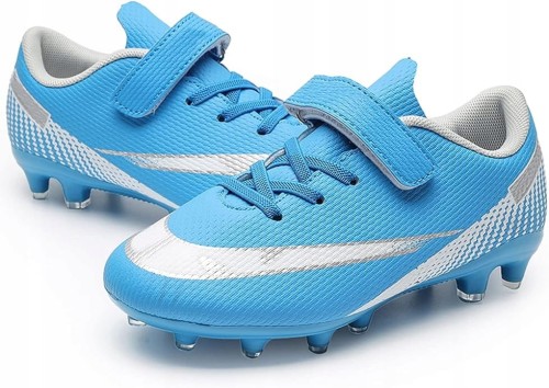 Dziecięce Korki Piłkarskie Niebieskie Lekkie Buty Sportowe Orlik R. 37