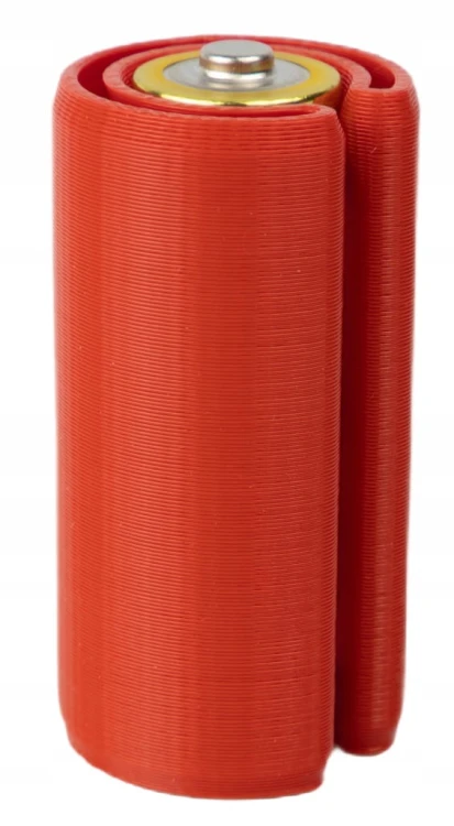 ADAPTER przejściówka BATERII akumulatora AA LR6 LR06 na do C LR14 R14