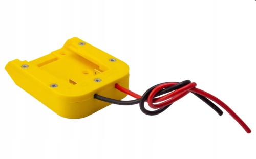 Adapter do akumulatora baterii DeWALT XR 18V 20V GRUBE PRZEWODY ŻÓŁTY