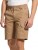 Męskie Spodenki Cargo Lato Elastyczny Pas 6 Kieszeni Outdoor Khaki L